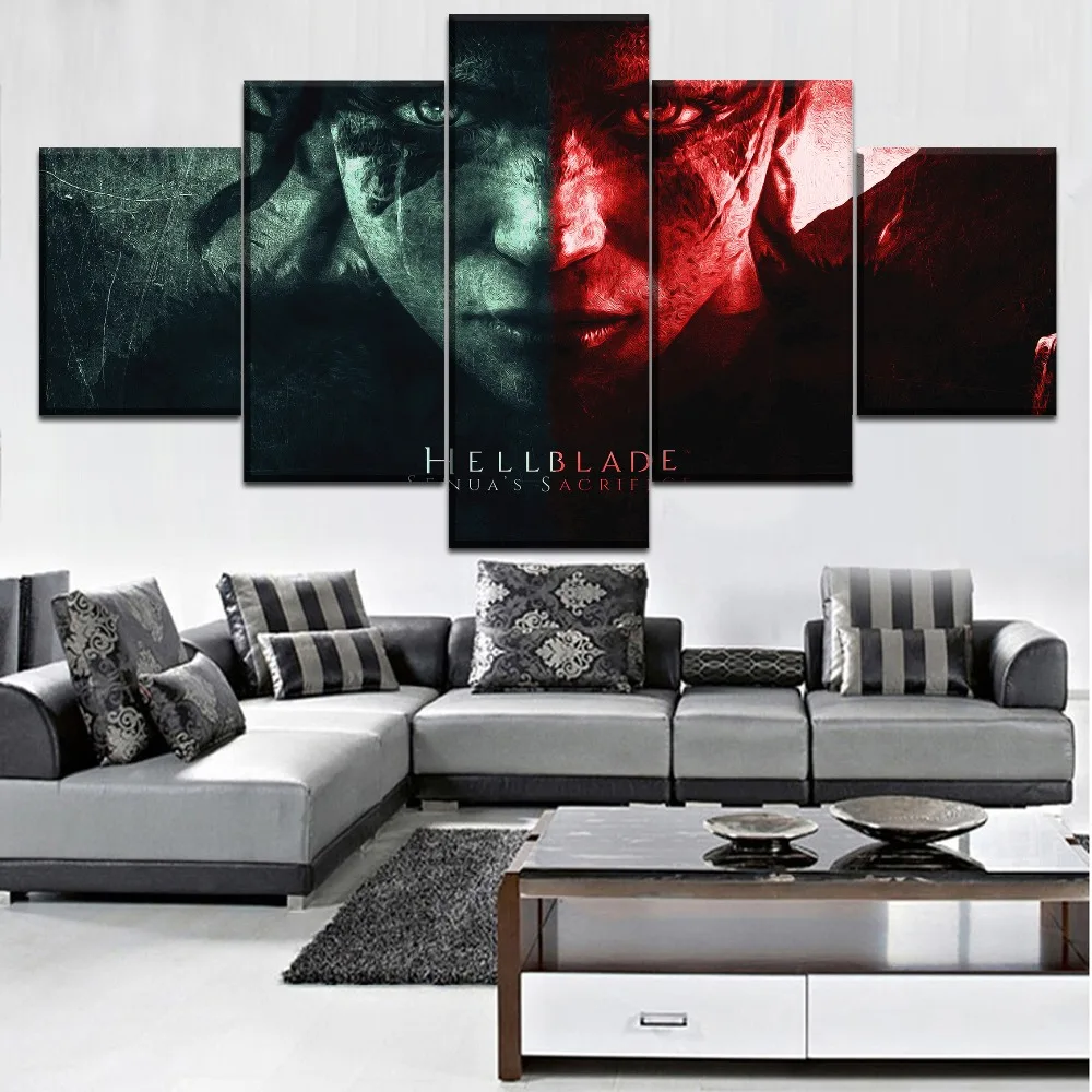 5 Pieces HD Print Painting Modular Hellblade Senuas Sacrifice Game High Quality Picture Top-Rated Home Decor Living Room Framed
5 Pieces HD Print Painting Modular Hellblade Senuas Sacrifice Game High Quality Picture Top-Rated Home Decor Living Room Framed