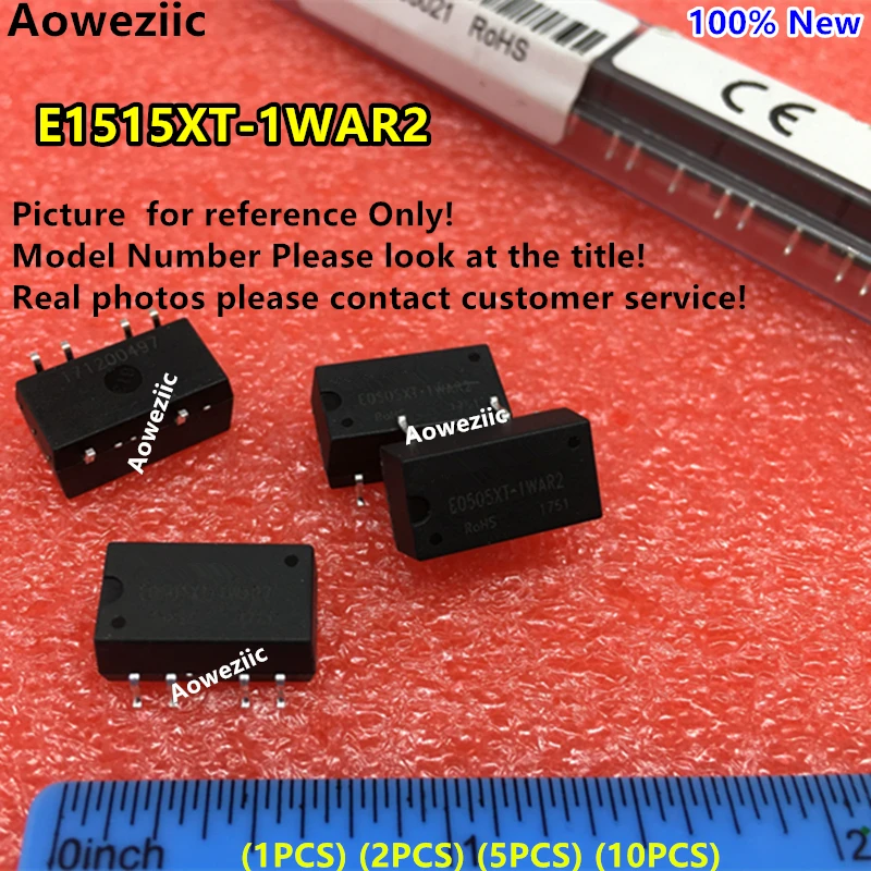 Aoweziic (1PCS) (2PCS) (5PCS) (10PCS) E1515XT-1WAR2 New Original SMD Input: 15V Dual Output: +15V 0.03A,-15V -0.03A DC-DC Isolat
Aoweziic (1PCS) (2PCS) (5PCS) (10PCS) E1515XT-1WAR2 New Original SMD Input: 15V Dual Output: +15V 0.03A,-15V -0.03A DC-DC Isolat