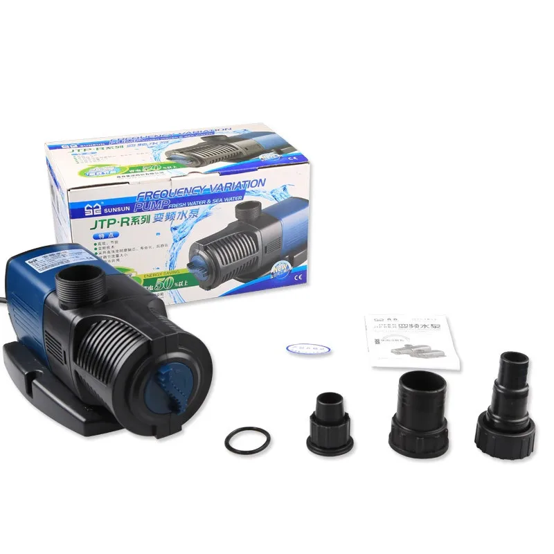 JTP-10000R Variable Frequency Pump Energy Efficient Mute Submersible Pump Fish Tank Pumping Large Flow Head Ceramic Axis
JTP-10000R Variable Frequency Pump Energy Efficient Mute Submersible Pump Fish Tank Pumping Large Flow Head Ceramic Axis