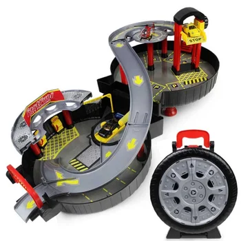 Car Parking Toy Model Spiral Roller Rail Alloy Vehicles Kids DIY Track Parking Garage Toy Two-story Parking with Tire Carrying
Car Parking Toy Model Spiral Roller Rail Alloy Vehicles Kids DIY Track Parking Garage Toy Two-story Parking with Tire Carrying