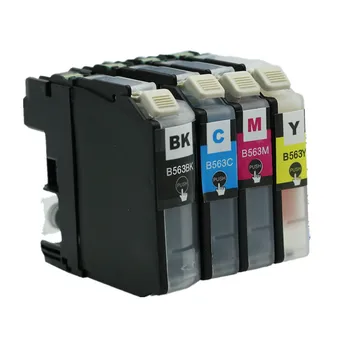 Ink Cartridges LC563 Replacement For Brother Printer Cartridge MFC-J2310 MFC-J2510 MFC-J3520 MFC-J3720 Inkjet Fullfill With Chip
Ink Cartridges LC563 Replacement For Brother Printer Cartridge MFC-J2310 MFC-J2510 MFC-J3520 MFC-J3720 Inkjet Fullfill With Chip