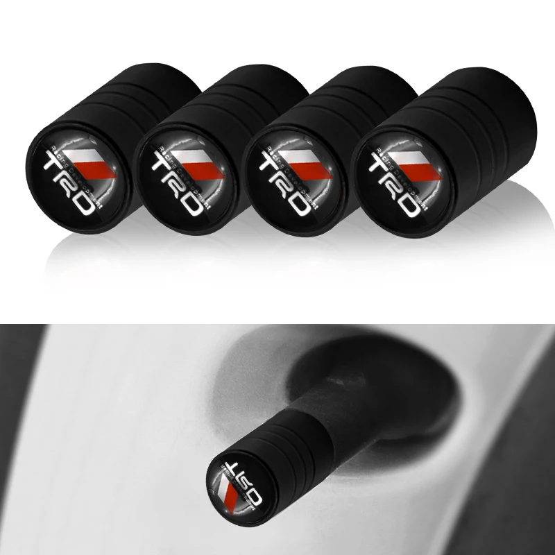 New 4PCS/set Auto Accessories Wheel Tire Parts Valve Stem Caps Cover For Toyota CROWN REIZ TRD Racing LOGO Tire Car styling
New 4PCS/set Auto Accessories Wheel Tire Parts Valve Stem Caps Cover For Toyota CROWN REIZ TRD Racing LOGO Tire Car styling