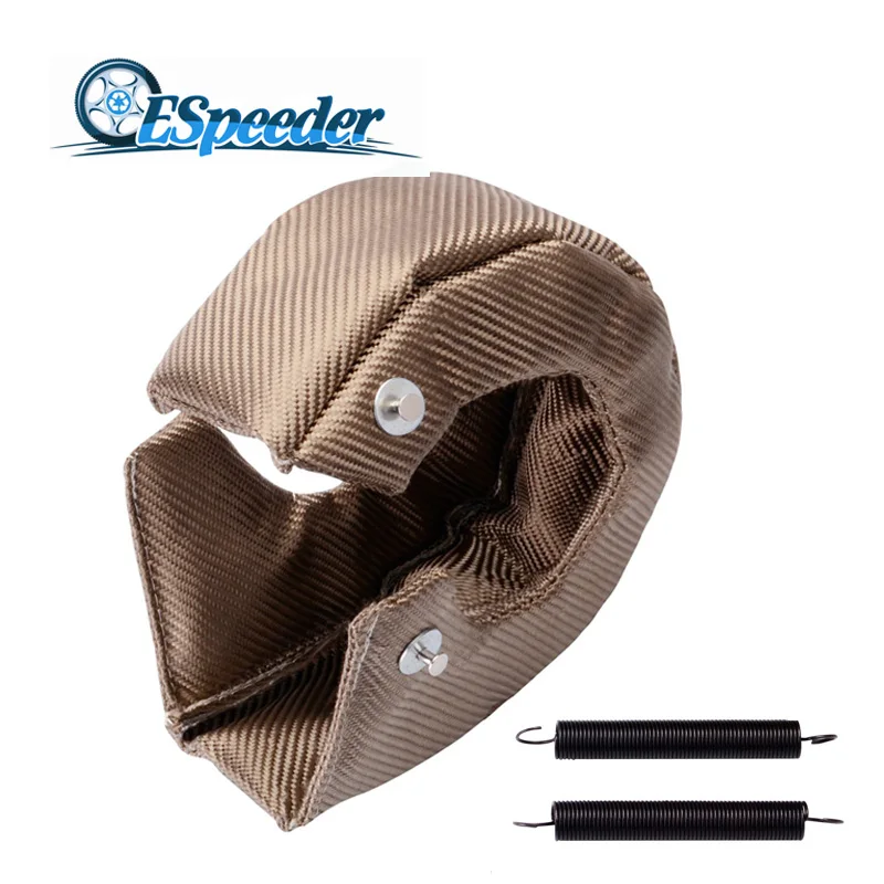 ESPEEDER Exhaust Turbo Heat Shield T4 Turbo Blanket Heat Shield Barrier 1,200 Degree Temp Rating Exhaust
ESPEEDER Exhaust Turbo Heat Shield T4 Turbo Blanket Heat Shield Barrier 1,200 Degree Temp Rating Exhaust