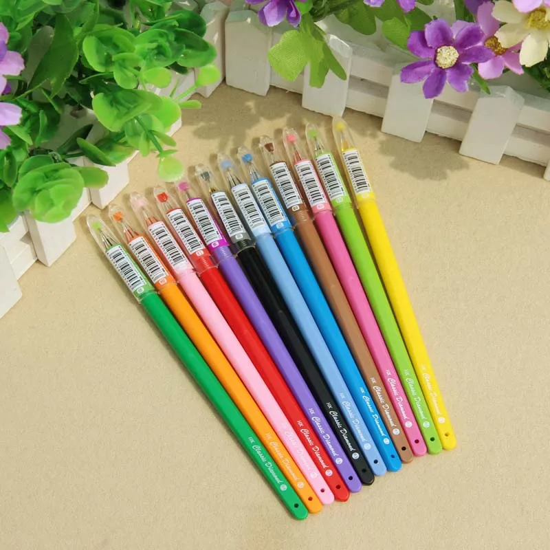 1 PCS Korea Stationery Diamond Head Multicolor Chirography Gel Ink Pen Office School Fresh Color Kawaii Gift Pen
1 PCS Korea Stationery Diamond Head Multicolor Chirography Gel Ink Pen Office School Fresh Color Kawaii Gift Pen