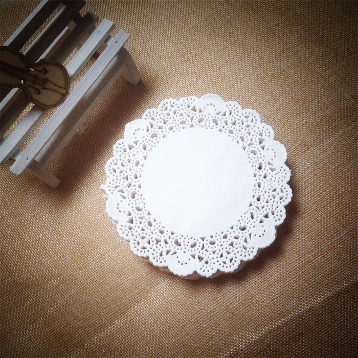 New Arrival 200pcs 4"=115mm White Round Lace Paper Doilies / Doyleys,Vintage Coasters / Placemat Craft Wedding Table Decoration
New Arrival 200pcs 4"=115mm White Round Lace Paper Doilies / Doyleys,Vintage Coasters / Placemat Craft Wedding Table Decoration