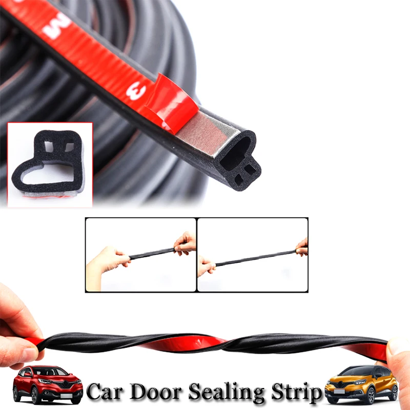 Car Styling Rubber Car Door Car Seal Strips Sticker Weatherstrip Seals Sound Insulation Sealing Automobiles Interior Accessories
Car Styling Rubber Car Door Car Seal Strips Sticker Weatherstrip Seals Sound Insulation Sealing Automobiles Interior Accessories