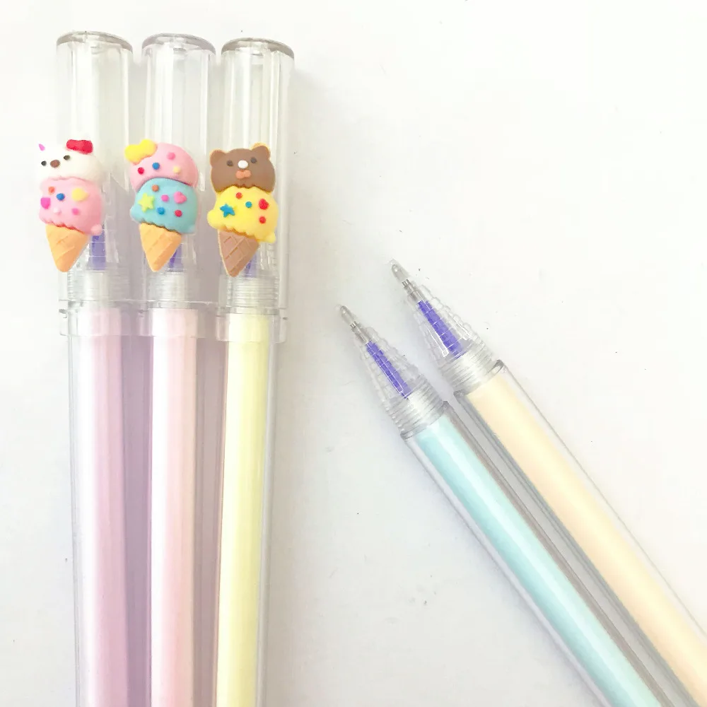 3PCS Kawaii Ice Cream Bear Cat Erasable Gel Pen School Office Supply Student Stationery Blue Ink 0.4mm Kids Gift
3PCS Kawaii Ice Cream Bear Cat Erasable Gel Pen School Office Supply Student Stationery Blue Ink 0.4mm Kids Gift