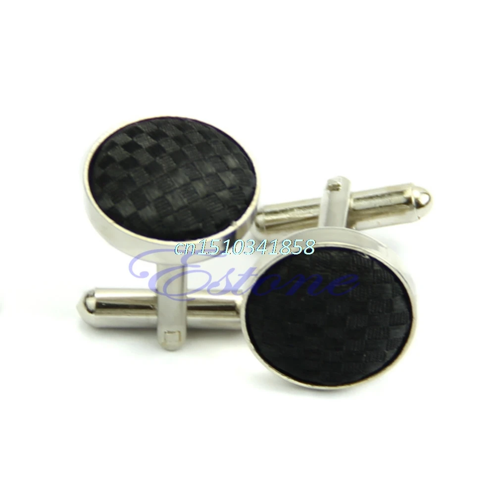 U119 Free Shipping New Fashion Vintage French Solid color grid Round Wedding Gift Men's Cuff Links
U119 Free Shipping New Fashion Vintage French Solid color grid Round Wedding Gift Men's Cuff Links