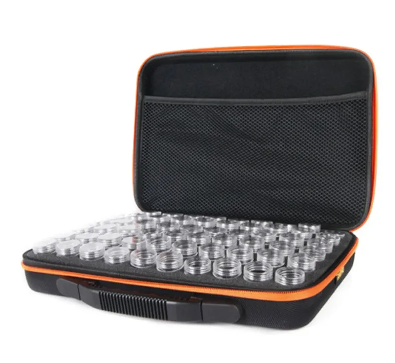60 Bottles Diamond Painting Cross Stitch Storage Box Beads Container Carry Case Diamond Embroidery Hand Bag Zipper Shockproof
60 Bottles Diamond Painting Cross Stitch Storage Box Beads Container Carry Case Diamond Embroidery Hand Bag Zipper Shockproof