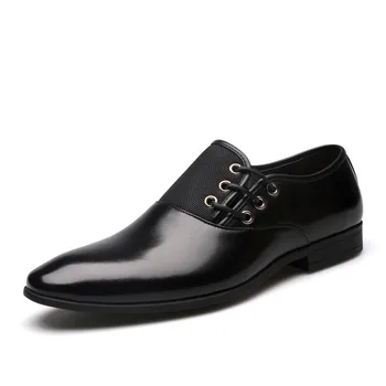 Fashion 2019 Summer Men Genuine Leather Flat Shoes Black Brown slip on Man Elegant Formal Dress Shoes Size 42 43 44
Fashion 2019 Summer Men Genuine Leather Flat Shoes Black Brown slip on Man Elegant Formal Dress Shoes Size 42 43 44