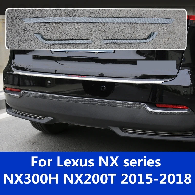 carbon fiber Car Rear Fog Light Cover Trim Strip Frame Lamps Car-styling Strips For Lexus NX series NX300H NX200T 2015-2018
carbon fiber Car Rear Fog Light Cover Trim Strip Frame Lamps Car-styling Strips For Lexus NX series NX300H NX200T 2015-2018