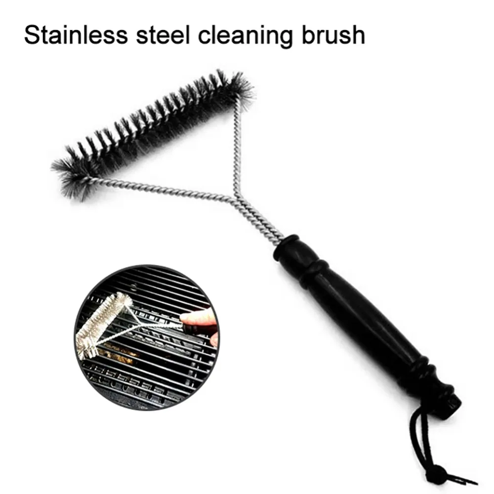 Stainless Steel Barbecue Grill Cleaning Brush Wire Cleaner Outdoor BBQ Clean Tool Accessories with Handle
Stainless Steel Barbecue Grill Cleaning Brush Wire Cleaner Outdoor BBQ Clean Tool Accessories with Handle