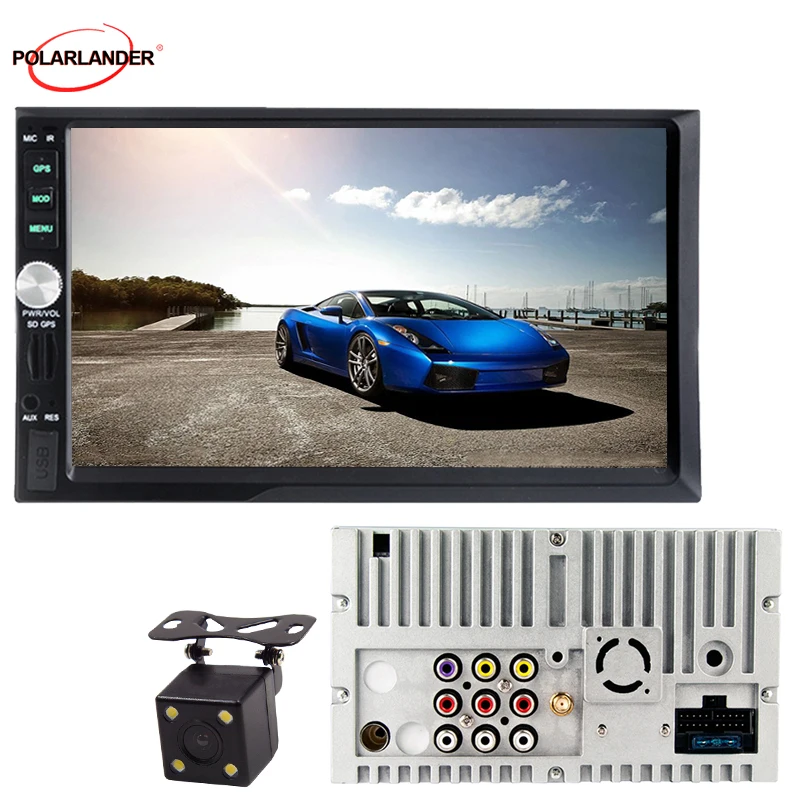 Universal MP5 MP3/MP4 Players 7 inch 2Din car radio Car StereoVehicle Radio Tuner USB / TF / AUX GPS Units Equipment Bluetooth
Universal MP5 MP3/MP4 Players 7 inch 2Din car radio Car StereoVehicle Radio Tuner USB / TF / AUX GPS Units Equipment Bluetooth