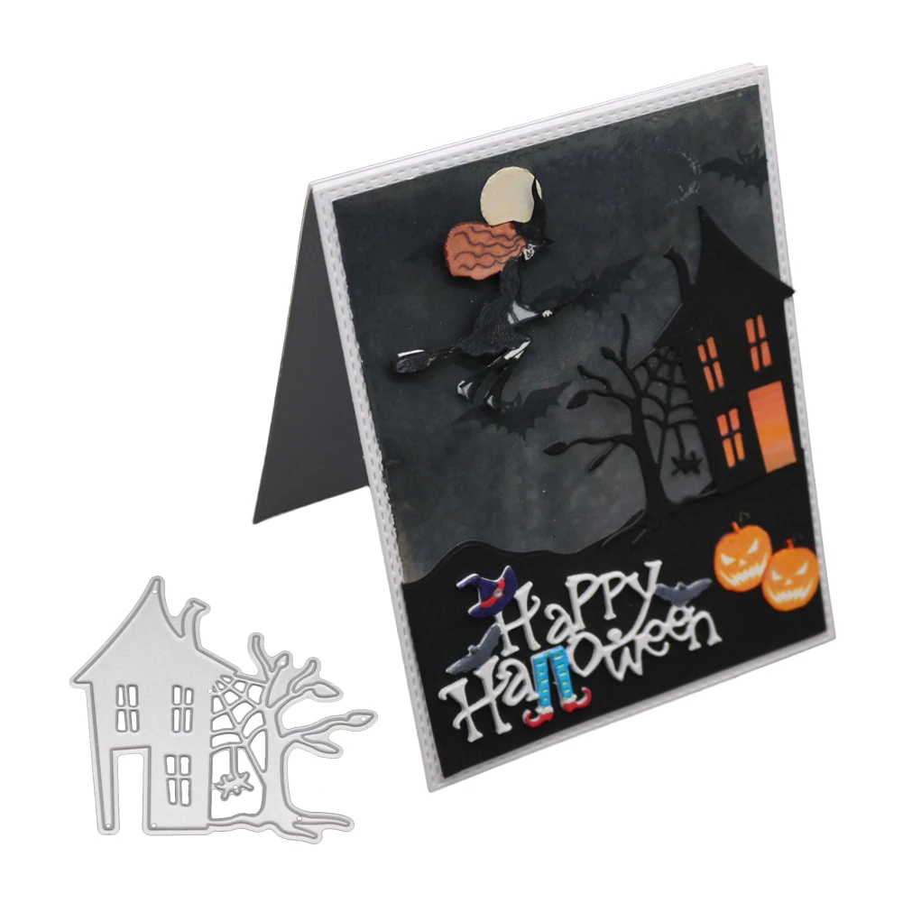 Tree house Metal Die Cutting Dies For DIY Scrapbooking Photo Album Decorative Template 3D Combination Beautiful Embossing
Tree house Metal Die Cutting Dies For DIY Scrapbooking Photo Album Decorative Template 3D Combination Beautiful Embossing