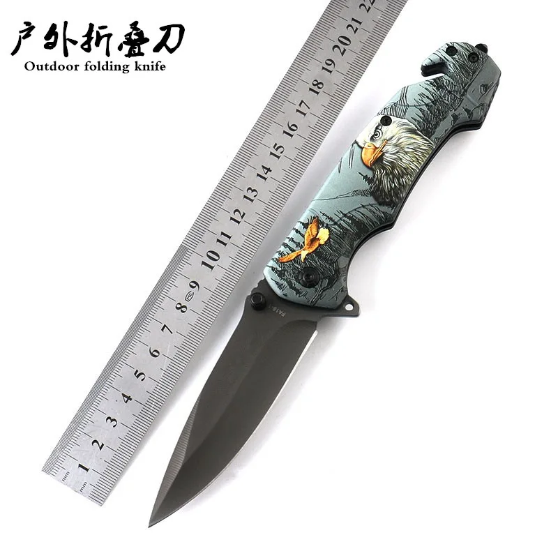 Tactical 57HRC High Hardness 5CR13MOV Blade All Steel 3D Print Handle Folding Knife Camping Hunting Knives Outdoor EDC Tool
Tactical 57HRC High Hardness 5CR13MOV Blade All Steel 3D Print Handle Folding Knife Camping Hunting Knives Outdoor EDC Tool