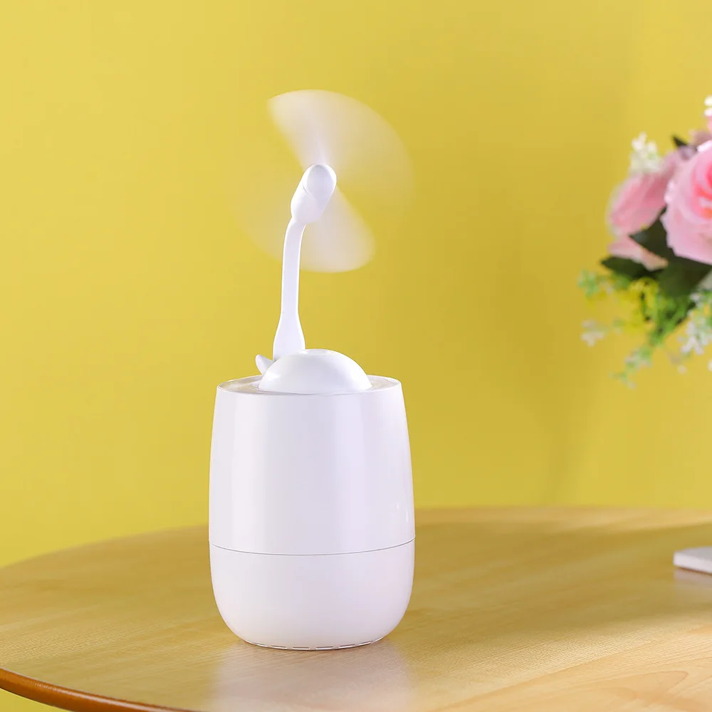 Best Present Portable air Humidifier USB Ultrasonic Aromatherapy Diffuser with LED Fan Multifunction Mini Essential Oil Diffuser
Best Present Portable air Humidifier USB Ultrasonic Aromatherapy Diffuser with LED Fan Multifunction Mini Essential Oil Diffuser