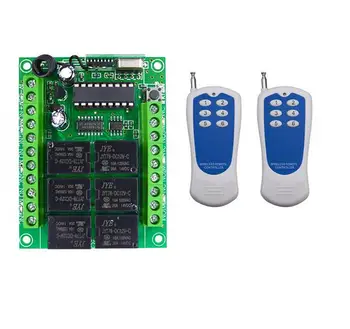 Universal DC12V 10A 6CH Wireless Remote Control Switch System / Radio Switch led lights /lamp/ window/Garage Doors shutters
Universal DC12V 10A 6CH Wireless Remote Control Switch System / Radio Switch led lights /lamp/ window/Garage Doors shutters