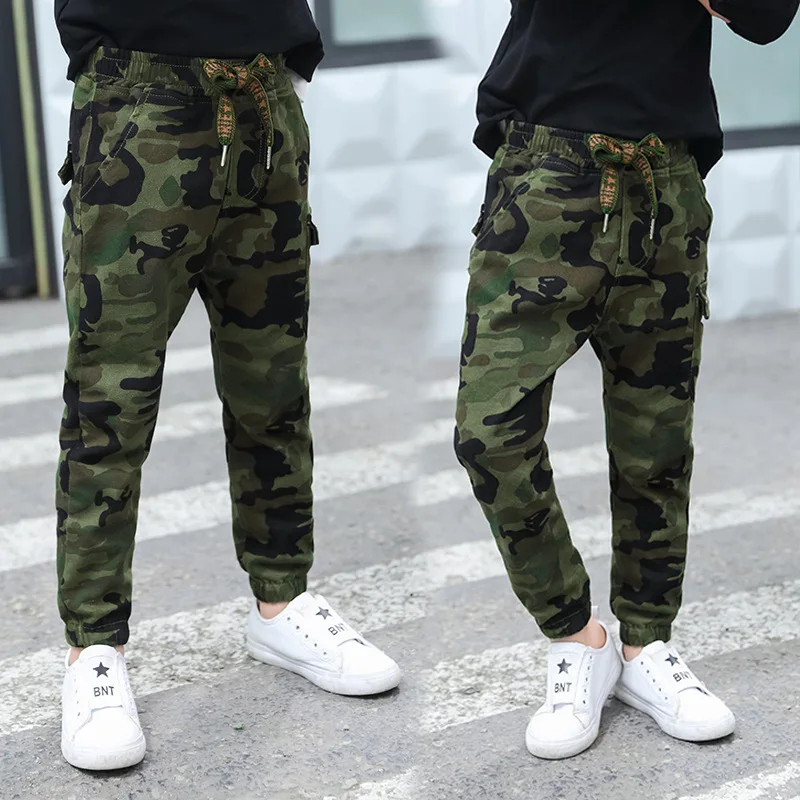 New Style Boys Camouflage Pants Spring and Autumn Explosions Fashion Jungle Camouflage Trousers Trend Loose Sports Pants
New Style Boys Camouflage Pants Spring and Autumn Explosions Fashion Jungle Camouflage Trousers Trend Loose Sports Pants