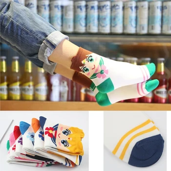 6pairs/lot New women sock Lovely cartoon sweet Sailor Moon series absorbent breathable and comfortable casual socks
6pairs/lot New women sock Lovely cartoon sweet Sailor Moon series absorbent breathable and comfortable casual socks