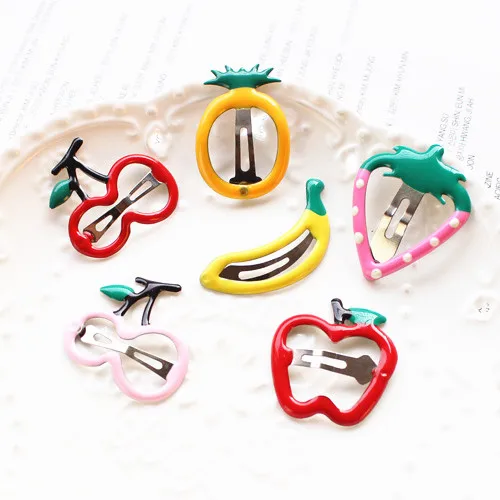 6 Pcs/lot Fruit Candy Color Girls' Cute Hairpin Kids Sweet Hair Clips Grips Accessories PC013
6 Pcs/lot Fruit Candy Color Girls' Cute Hairpin Kids Sweet Hair Clips Grips Accessories PC013