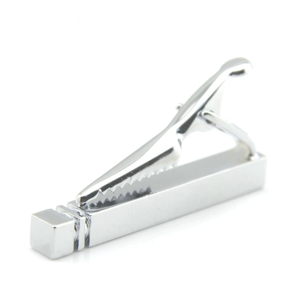 Men's Tie Clip 4cm Pillar Rectangular Silver Tie Clip High-grade Contracted Teeth Prints Tie Bar Wedding Groom Necktie Pin
Men's Tie Clip 4cm Pillar Rectangular Silver Tie Clip High-grade Contracted Teeth Prints Tie Bar Wedding Groom Necktie Pin
