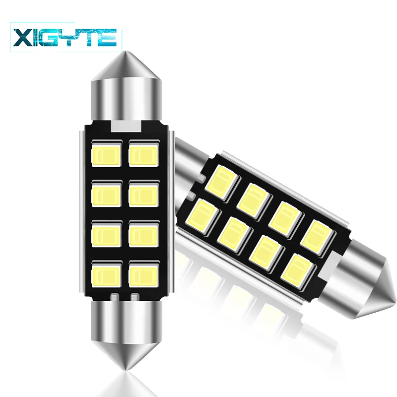 2pcs Car led 31mm 36mm 39mm 42mm C5W C10W Super Bright 2835 SMD Car LED Festoon Light Canbus Error Free Interior Doom Lamp Bulb
2pcs Car led 31mm 36mm 39mm 42mm C5W C10W Super Bright 2835 SMD Car LED Festoon Light Canbus Error Free Interior Doom Lamp Bulb