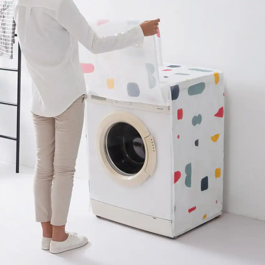 Durable Washing Machine Cover Waterproof Dustproof For Front Load Washer//Dryer