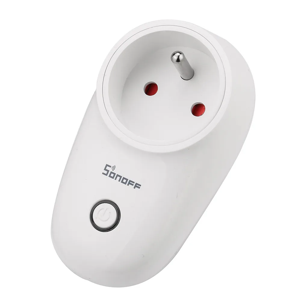 Sonoff S26 WiFi Power Socket Smart Plug Remote Wireless Controls Adaptor APP control for Iphone Ipad Android
Sonoff S26 WiFi Power Socket Smart Plug Remote Wireless Controls Adaptor APP control for Iphone Ipad Android