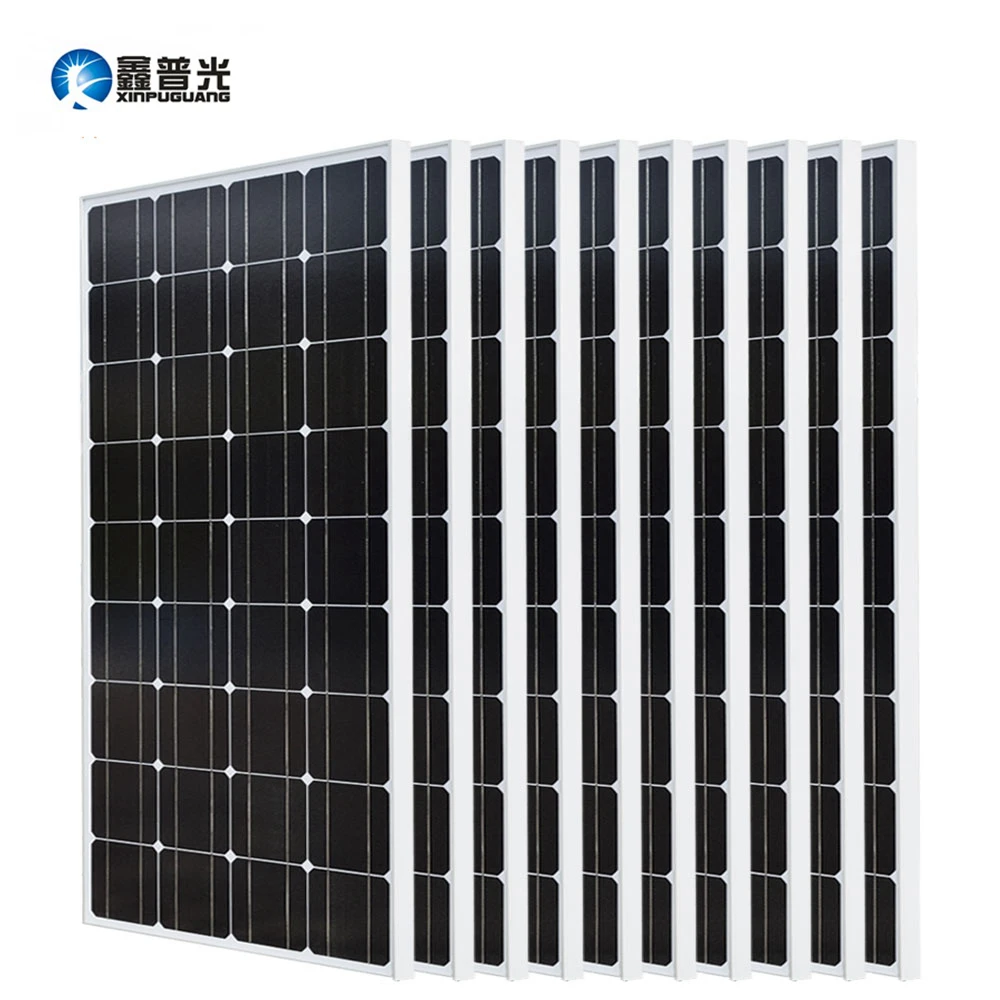 Xinpuguang 10*100w Solar Panel 1000w Photovoltaic Module Monocrystalline Silicon Cells 1KW Off Grid Systems 12v/24v Battery Kits
Xinpuguang 10*100w Solar Panel 1000w Photovoltaic Module Monocrystalline Silicon Cells 1KW Off Grid Systems 12v/24v Battery Kits