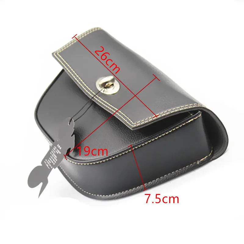 Universal PU Leather Bag Motorcycle Black Saddlebags Storage Tool Pouch Scooter Custom
Universal PU Leather Bag Motorcycle Black Saddlebags Storage Tool Pouch Scooter Custom