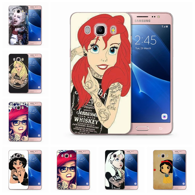 Art Surf Cartoon Girl Ultra Thin Pattern Back Phone Case For Samsung Galaxy A3 A5 2016 S8 S8plus Note 8 Cover B035 | Мобильные