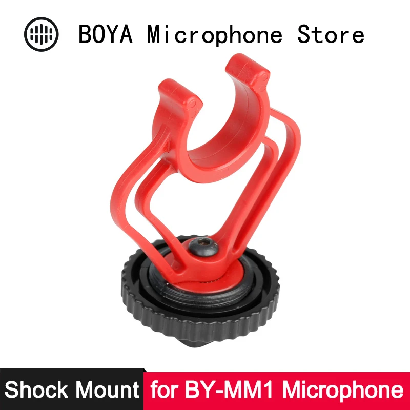 BOYA Shoe Anti-shock Shock Mount for BY-MM1 Shotgun Microphone On DSLR Camera Mic Stand Hotshoe Shockmount Microphone Accesories
BOYA Shoe Anti-shock Shock Mount for BY-MM1 Shotgun Microphone On DSLR Camera Mic Stand Hotshoe Shockmount Microphone Accesories