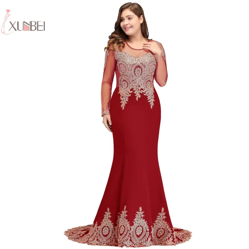 vestido de noiva 2019 Simple Red Plus Size Mermaid Wedding Dress Long Sleeve Beading Bridal Wedding Gowns robe de mariee
vestido de noiva 2019 Simple Red Plus Size Mermaid Wedding Dress Long Sleeve Beading Bridal Wedding Gowns robe de mariee