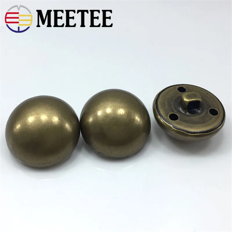 Meetee 50pcs Metal Buttons Antique Silver Copper Mushroom Button for Jacket Suit Shirt Coat Sewing Accessories ZK2000
Meetee 50pcs Metal Buttons Antique Silver Copper Mushroom Button for Jacket Suit Shirt Coat Sewing Accessories ZK2000