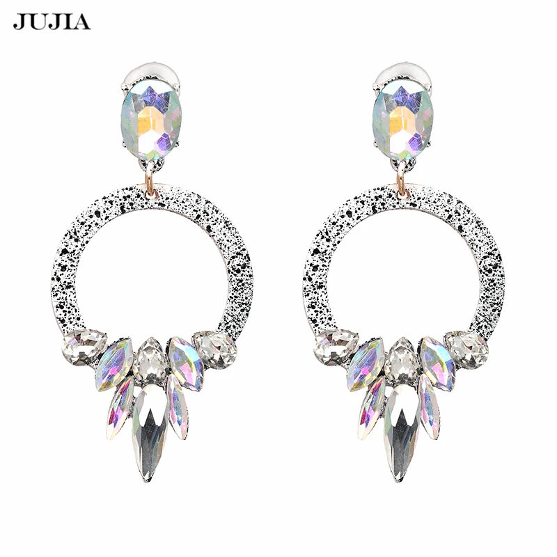 JUJIA Luxury Crystal Beads Trendy Boho Statement Long Earrings Wedding Engagement Drop Earrings Women
JUJIA Luxury Crystal Beads Trendy Boho Statement Long Earrings Wedding Engagement Drop Earrings Women