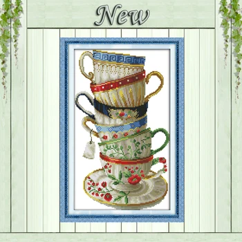 Elegant coffee cup,counted print on canvas DMC 14CT 11CT Cross Stitch kits,embroidery needlework Set,hand made Crafts Home Decor
Elegant coffee cup,counted print on canvas DMC 14CT 11CT Cross Stitch kits,embroidery needlework Set,hand made Crafts Home Decor