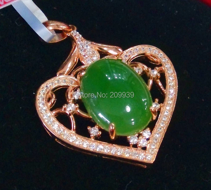 huij 002593 Hetian green jade jasper necklace pendant jadeite heart chinese emerald gold
huij 002593 Hetian green jade jasper necklace pendant jadeite heart chinese emerald gold