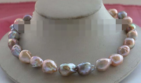 xiuli 003525 Natural 19mm Multicolor Baroque Edison Reborn Keshi Pearl Necklace 14KGP
xiuli 003525 Natural 19mm Multicolor Baroque Edison Reborn Keshi Pearl Necklace 14KGP