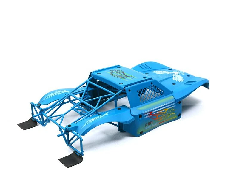 RC car anti-abrasion nylon body cover + roll cage kit anti wear car shell for 5IVE-T lt km x2 blue color
RC car anti-abrasion nylon body cover + roll cage kit anti wear car shell for 5IVE-T lt km x2 blue color