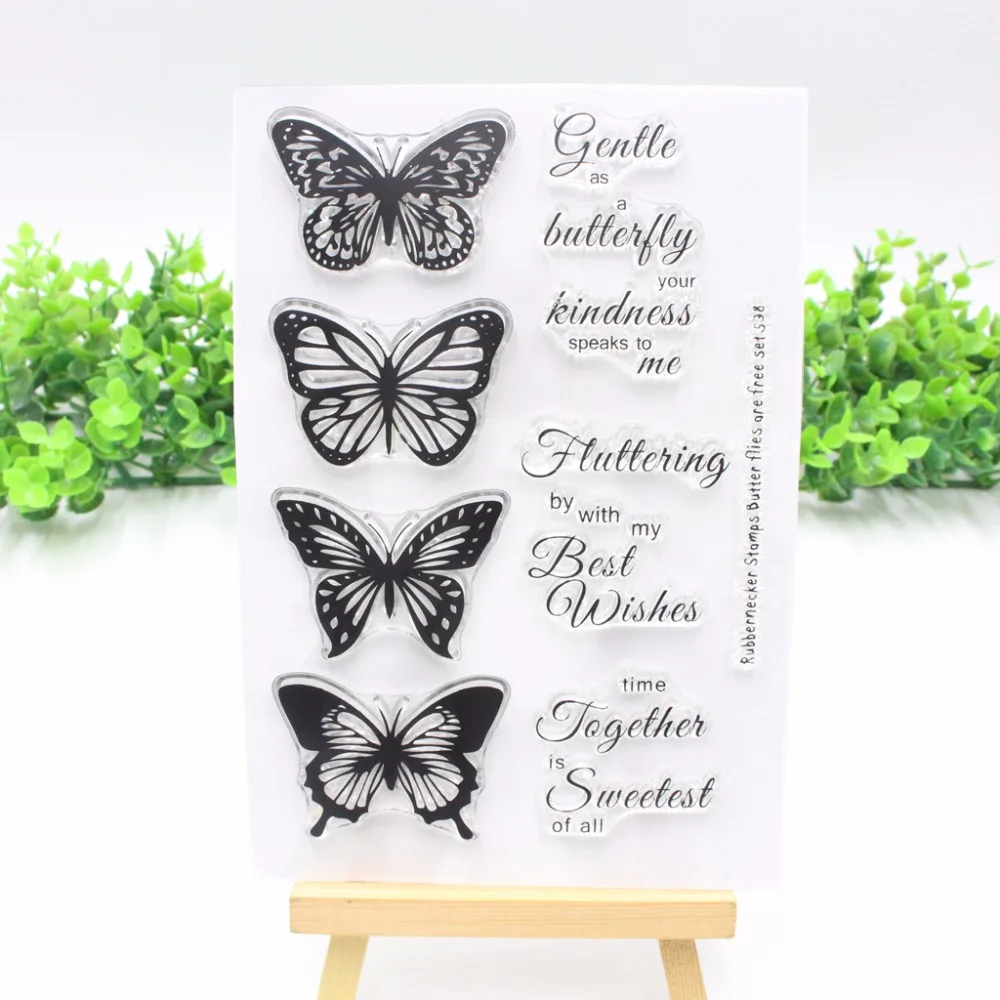 Butterfly Transparent Silicone Clear Rubber Stamp Cling Diary Scrapbooking DIY Card Craft
Butterfly Transparent Silicone Clear Rubber Stamp Cling Diary Scrapbooking DIY Card Craft