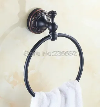 NEW Black Antique Oil Rubbed Brass Wall Mounted Bathroom Round Towel Ring Holders lba465 
NEW Black Antique Oil Rubbed Brass Wall Mounted Bathroom Round Towel Ring Holders lba465