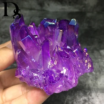 120-130g Pretty Purple Angel Aura Quartz Crystal Cluster Titanium Crystal Cluster Reiki Healing Lemurian Seed Prism Charms
120-130g Pretty Purple Angel Aura Quartz Crystal Cluster Titanium Crystal Cluster Reiki Healing Lemurian Seed Prism Charms