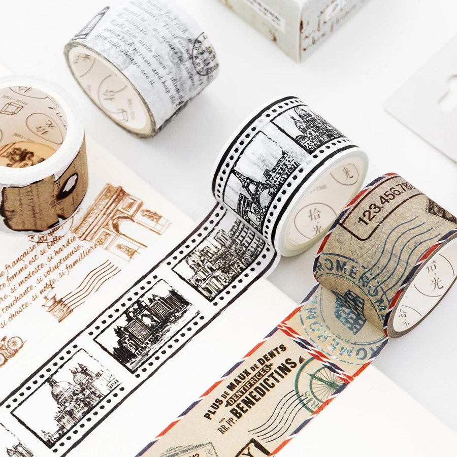 30mm*5m Retro Letter Seal Stamp Washi Tape Stickers Scrapbooking Masking Tape School Supplies Bullet Journal Papeleria sl1499
30mm*5m Retro Letter Seal Stamp Washi Tape Stickers Scrapbooking Masking Tape School Supplies Bullet Journal Papeleria sl1499