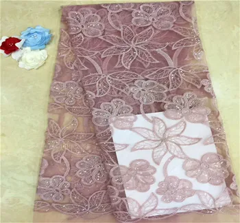 New Nigerian Embroidered Sequined Mesh Lace Fabric Bride Wedding Fabrics pink Green Sequins India African Net Tulle Swiss Voile
New Nigerian Embroidered Sequined Mesh Lace Fabric Bride Wedding Fabrics pink Green Sequins India African Net Tulle Swiss Voile