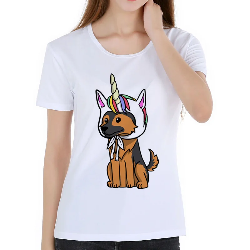 2019 Funny Unicorn German Shepherd T-Shirt lovely Women T Shirt Harajuku Short Sleeve O Neck Female Tops camisetas mujer L22-106
2019 Funny Unicorn German Shepherd T-Shirt lovely Women T Shirt Harajuku Short Sleeve O Neck Female Tops camisetas mujer L22-106