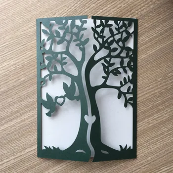 50Pcs Gold Hot Sale Love Tree Hollow Laser Cut Luxury Wedding Invitations Card Elegant Envelopes & Seals Wedding Party Supplies
50Pcs Gold Hot Sale Love Tree Hollow Laser Cut Luxury Wedding Invitations Card Elegant Envelopes & Seals Wedding Party Supplies