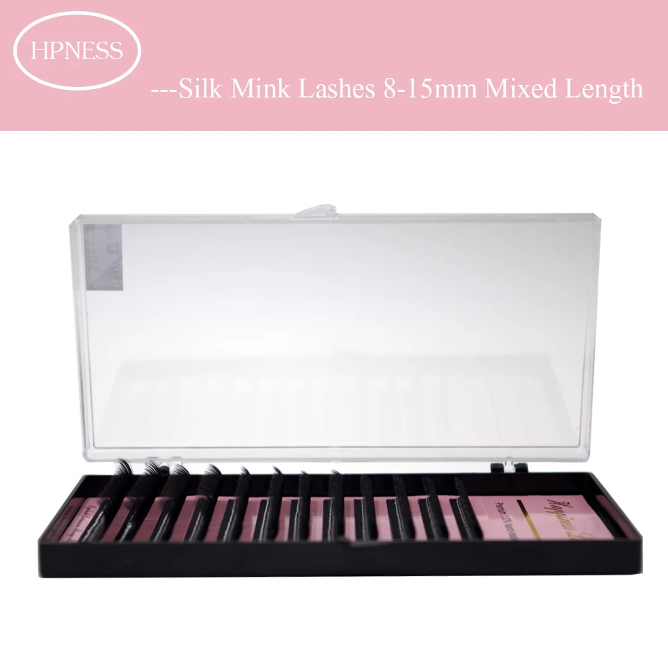 HPNESS Eye Lashes Silk Volume Premium Eyelashes Extension Natural Color All Sizes Classic Lashes for Eyelash Extension Training
HPNESS Eye Lashes Silk Volume Premium Eyelashes Extension Natural Color All Sizes Classic Lashes for Eyelash Extension Training