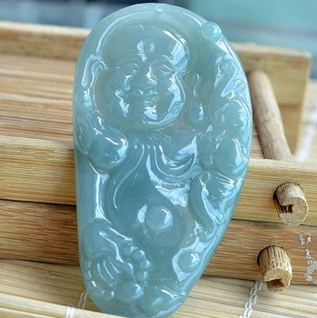 Exquisite natural jade Maitreya Buddha pendant e42#
Exquisite natural jade Maitreya Buddha pendant e42#
