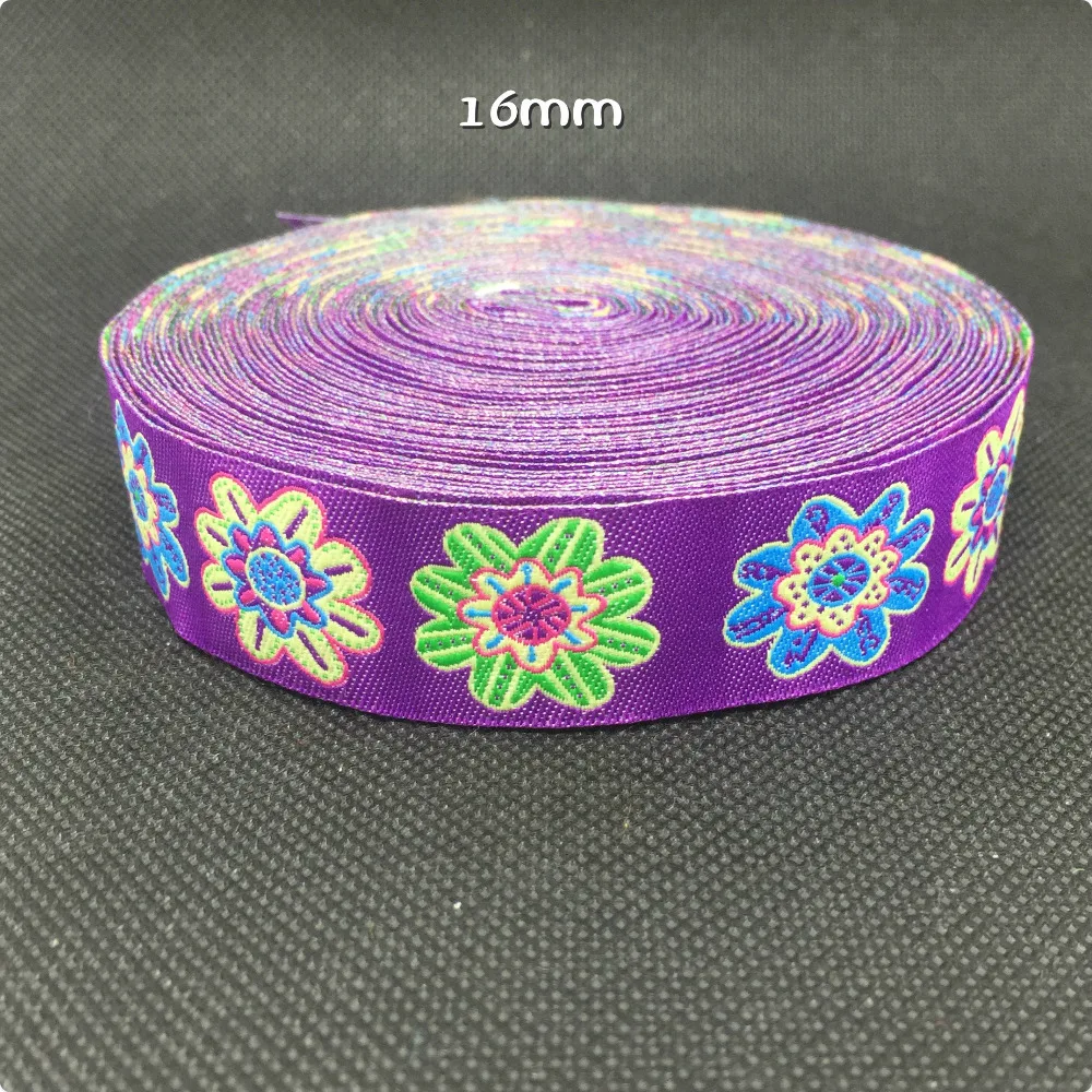 HOT!!! 2015 NEW wholesale 5/8'' 16mm Wide Green and blue flowers Woven Jacquard Ribbon dog chain accessories 10yards/lot
HOT!!! 2015 NEW wholesale 5/8'' 16mm Wide Green and blue flowers Woven Jacquard Ribbon dog chain accessories 10yards/lot