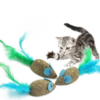 Catnip Toys for Cats Mice Cat Toy Interactive Cat Toy Feather Mouse Toy with Catnip Cats Supplies
Catnip Toys for Cats Mice Cat Toy Interactive Cat Toy Feather Mouse Toy with Catnip Cats Supplies